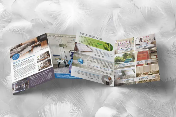 Betten Schmidt GmbH Falzflyer